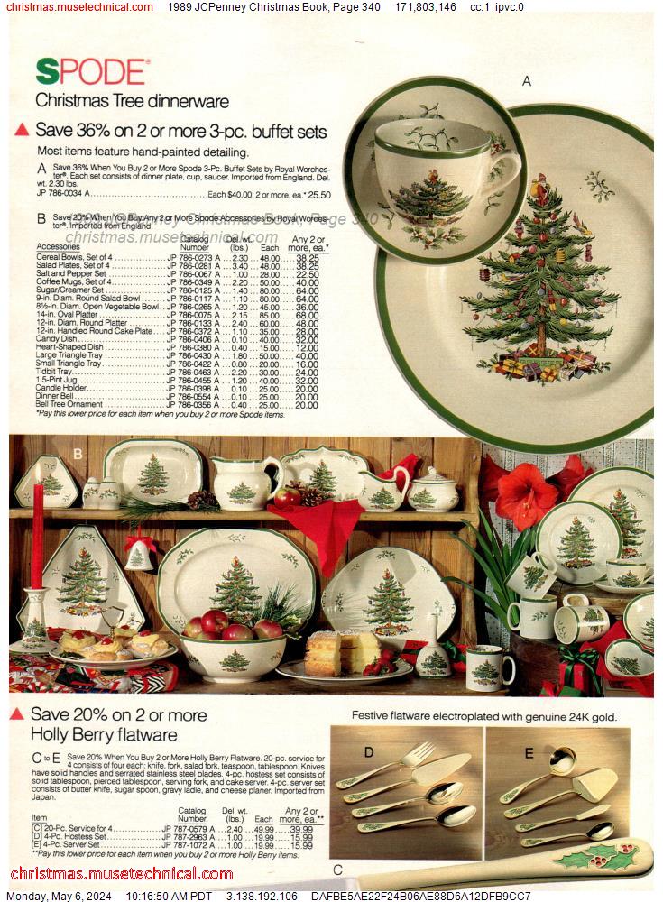 1989 JCPenney Christmas Book, Page 340
