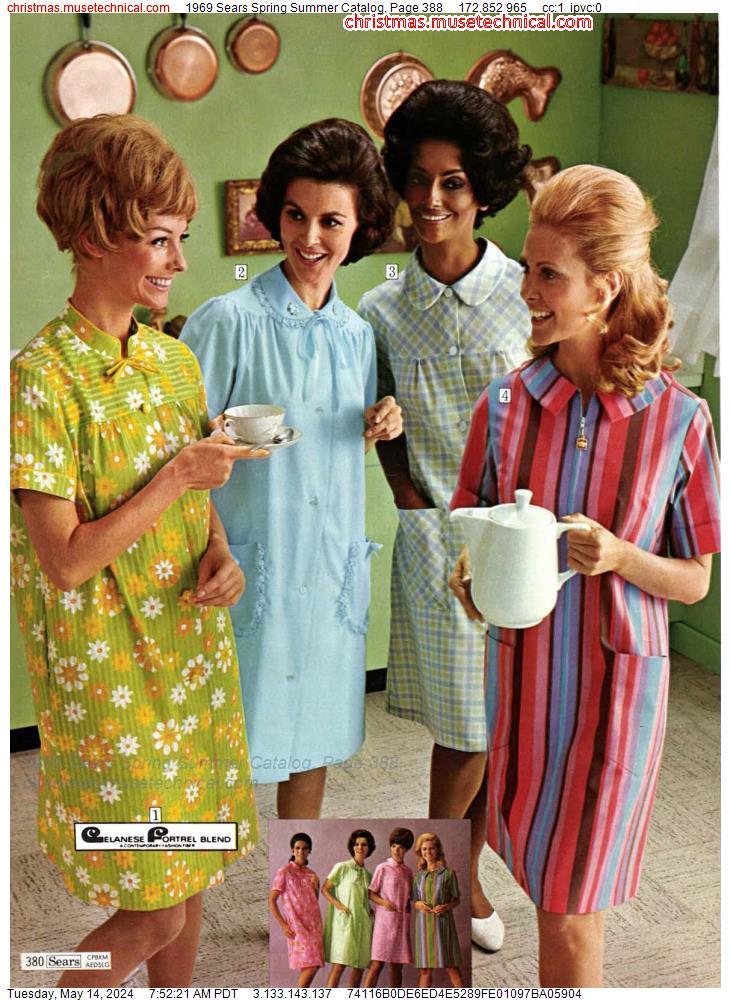 1969 Sears Spring Summer Catalog, Page 388