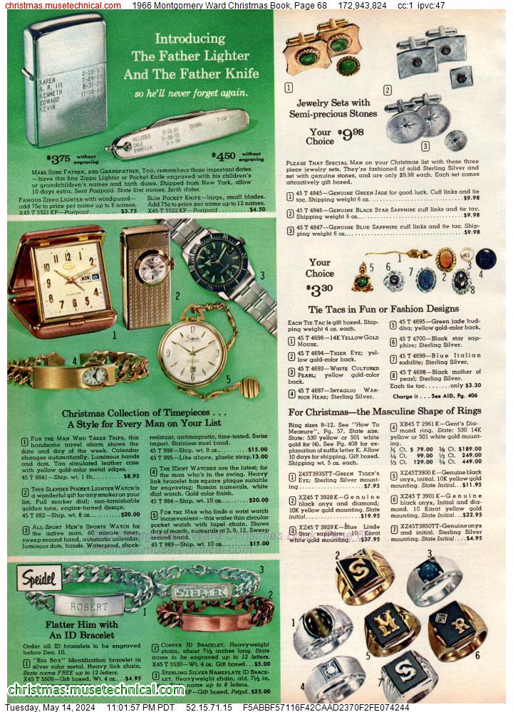 1966 Montgomery Ward Christmas Book, Page 68