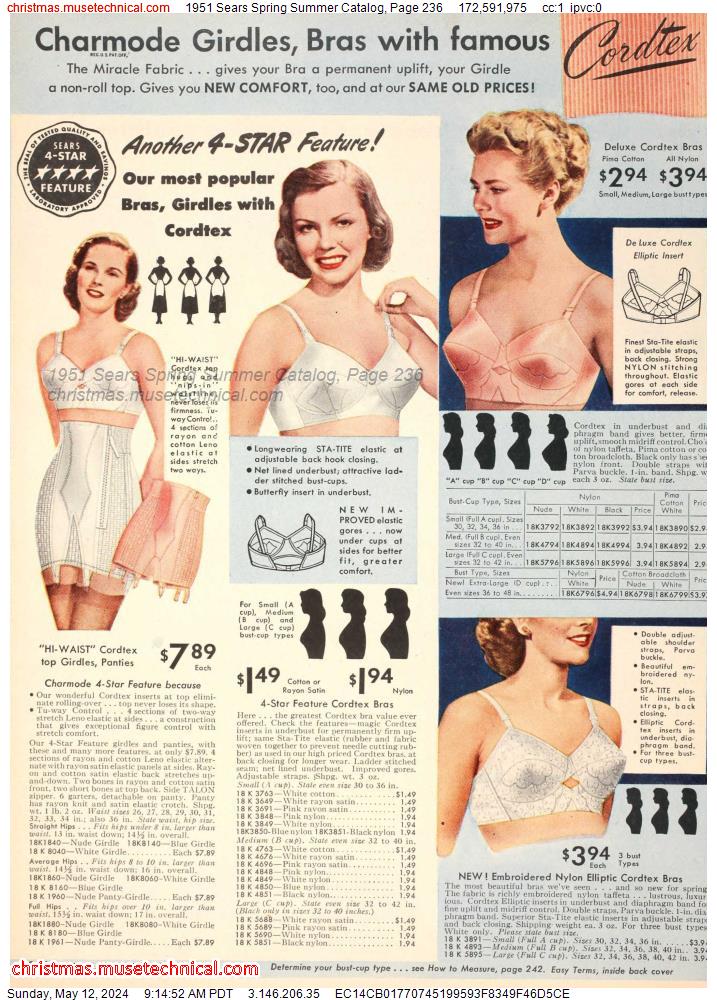 1951 Sears Spring Summer Catalog, Page 236