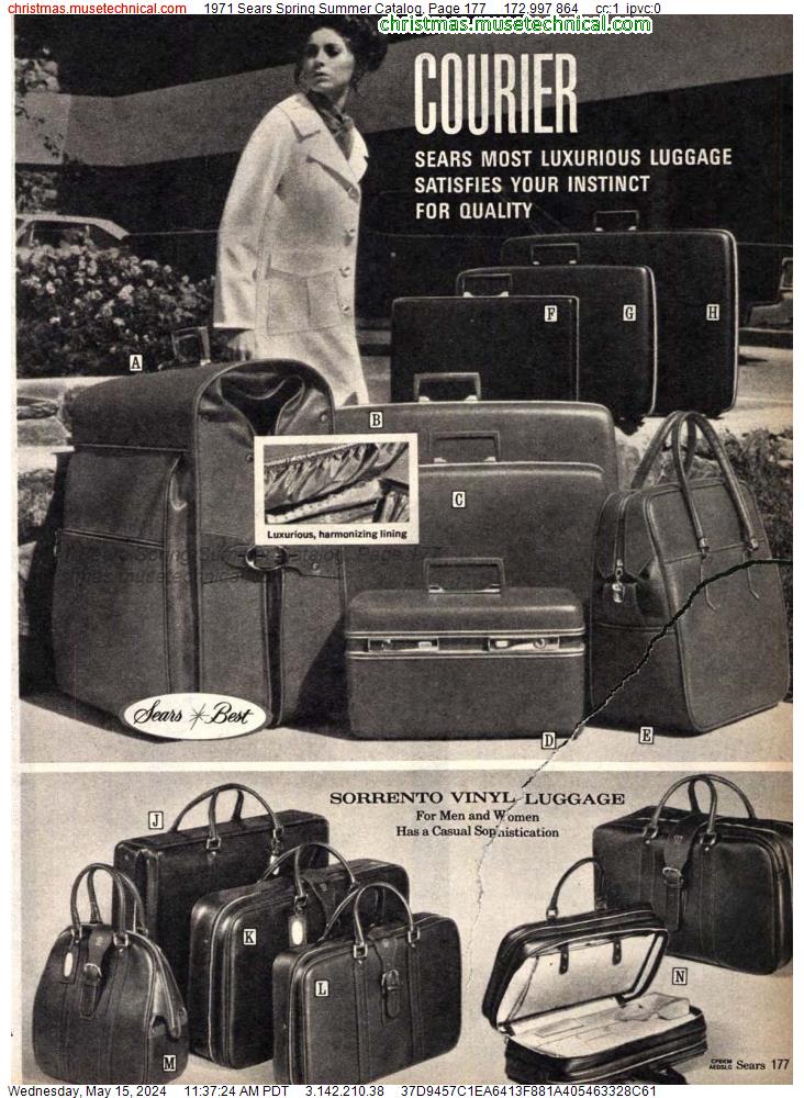 1971 Sears Spring Summer Catalog, Page 177