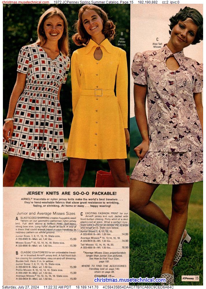 1972 JCPenney Spring Summer Catalog, Page 15