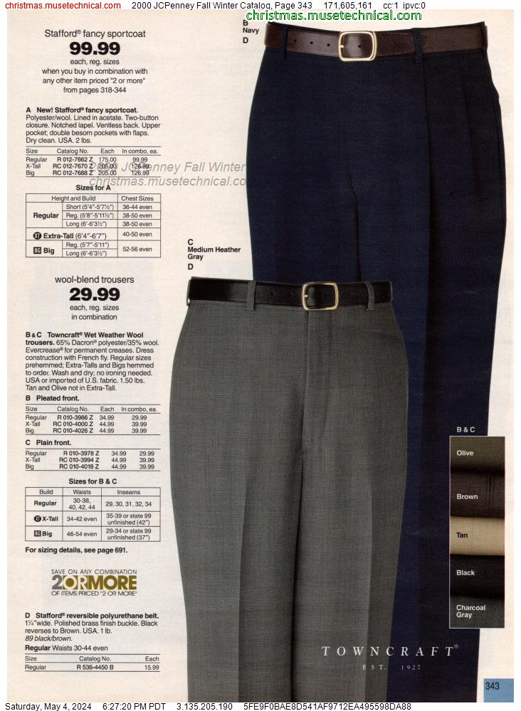 2000 JCPenney Fall Winter Catalog, Page 343