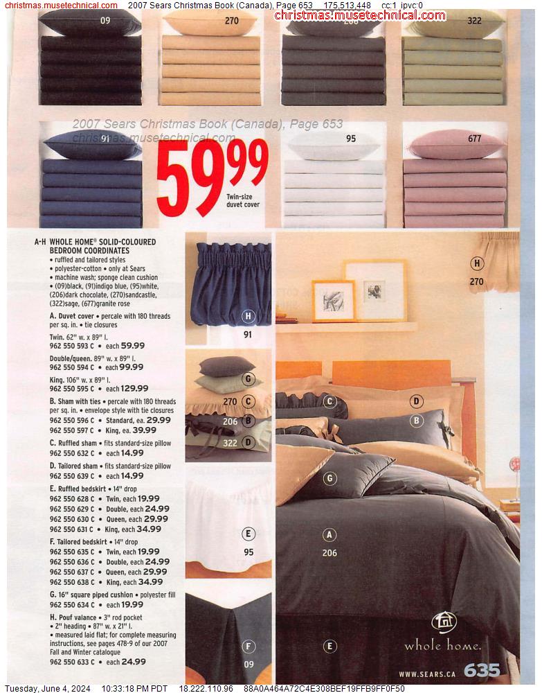 2007 Sears Christmas Book (Canada), Page 653