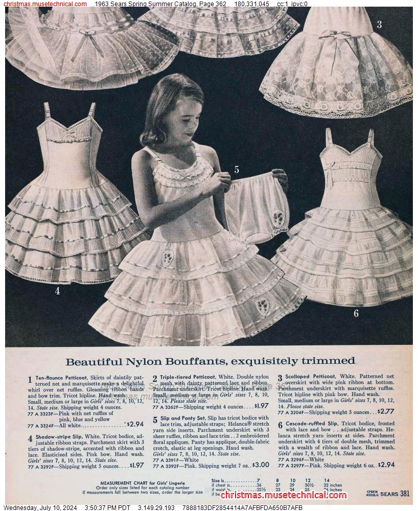 1963 Sears Spring Summer Catalog, Page 362