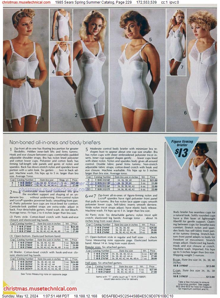 1985 Sears Spring Summer Catalog, Page 229