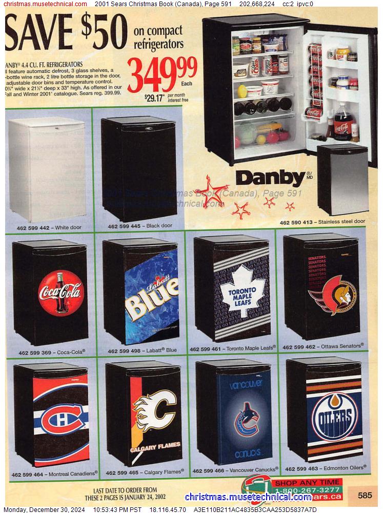 2001 Sears Christmas Book (Canada), Page 591