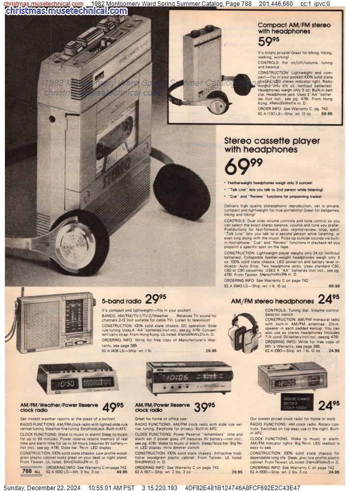 1982 Montgomery Ward Spring Summer Catalog, Page 788