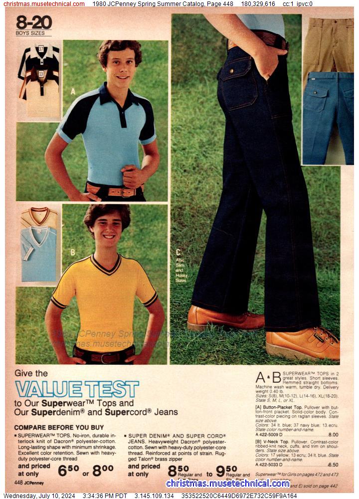 1980 JCPenney Spring Summer Catalog, Page 448