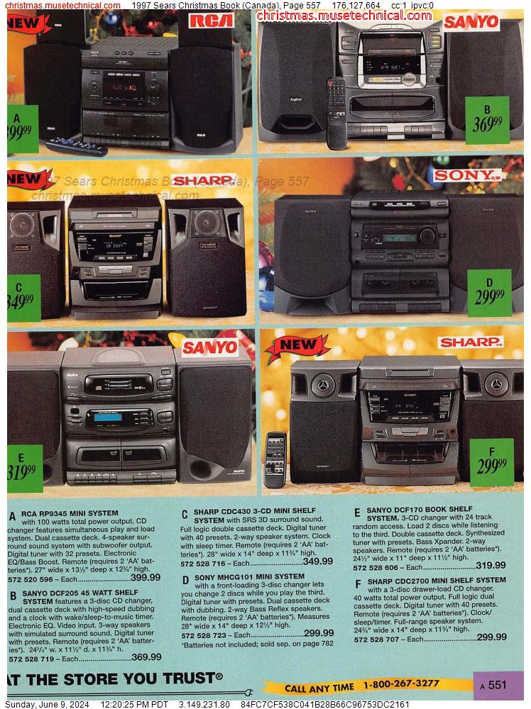 1997 Sears Christmas Book (Canada), Page 557