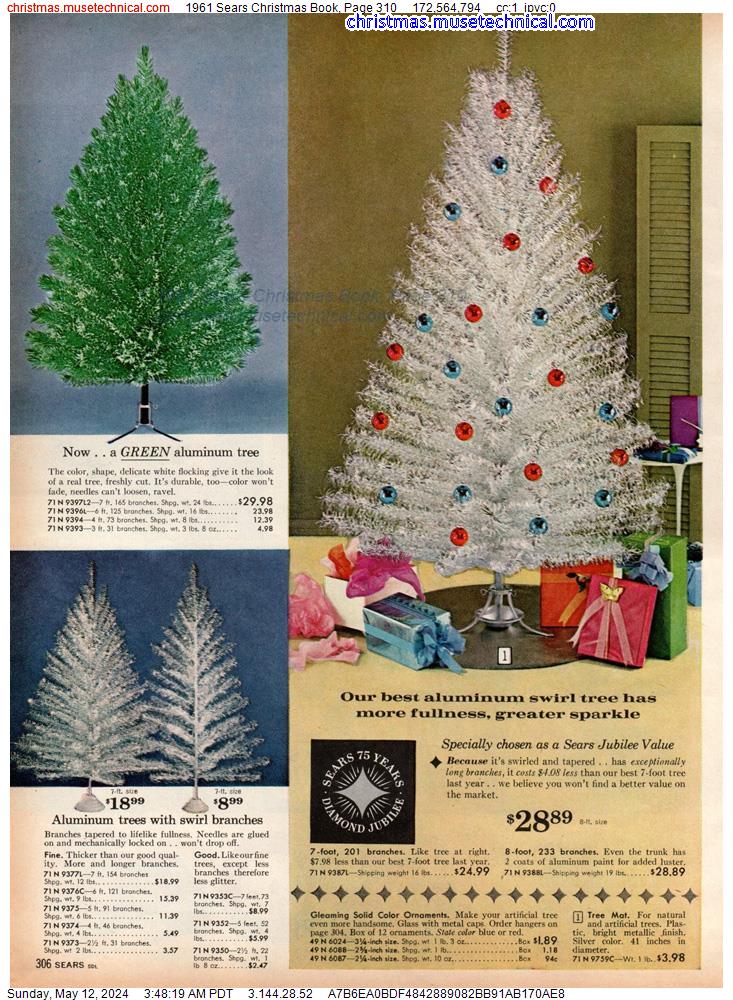 1961 Sears Christmas Book, Page 310