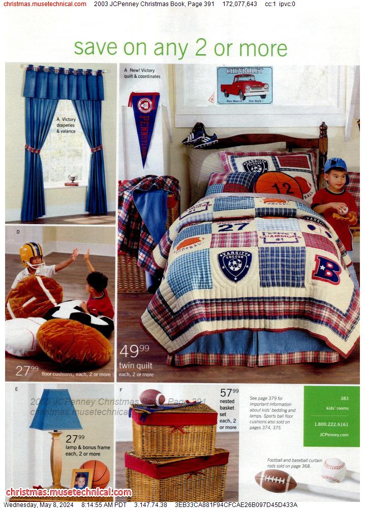 2003 JCPenney Christmas Book, Page 391