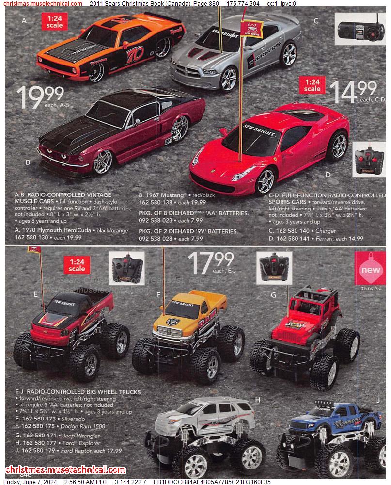 2011 Sears Christmas Book (Canada), Page 880