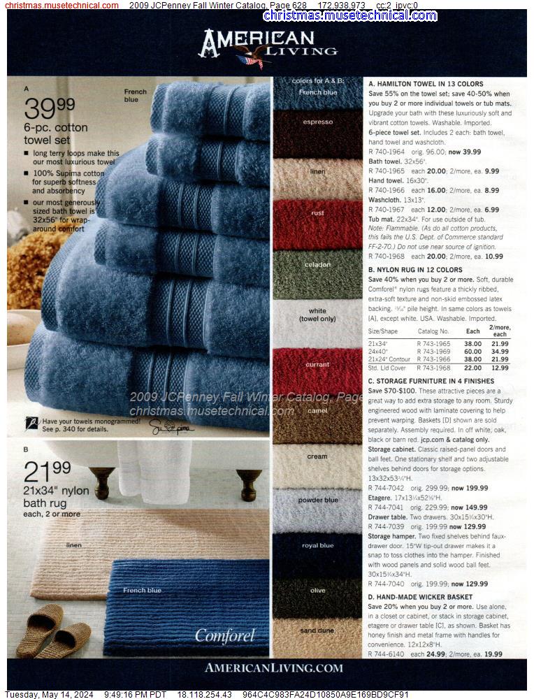 2009 JCPenney Fall Winter Catalog, Page 628