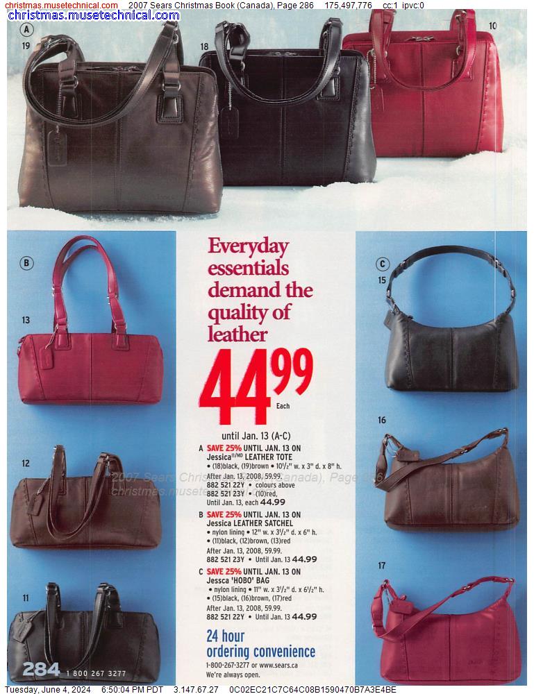 2007 Sears Christmas Book (Canada), Page 286
