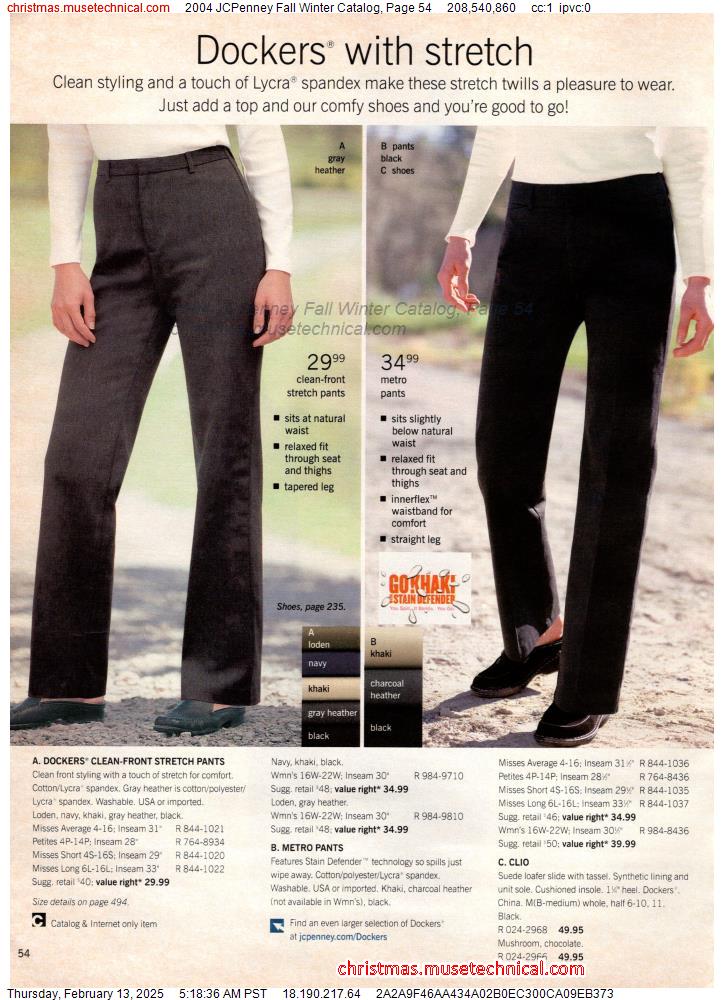 2004 JCPenney Fall Winter Catalog, Page 54