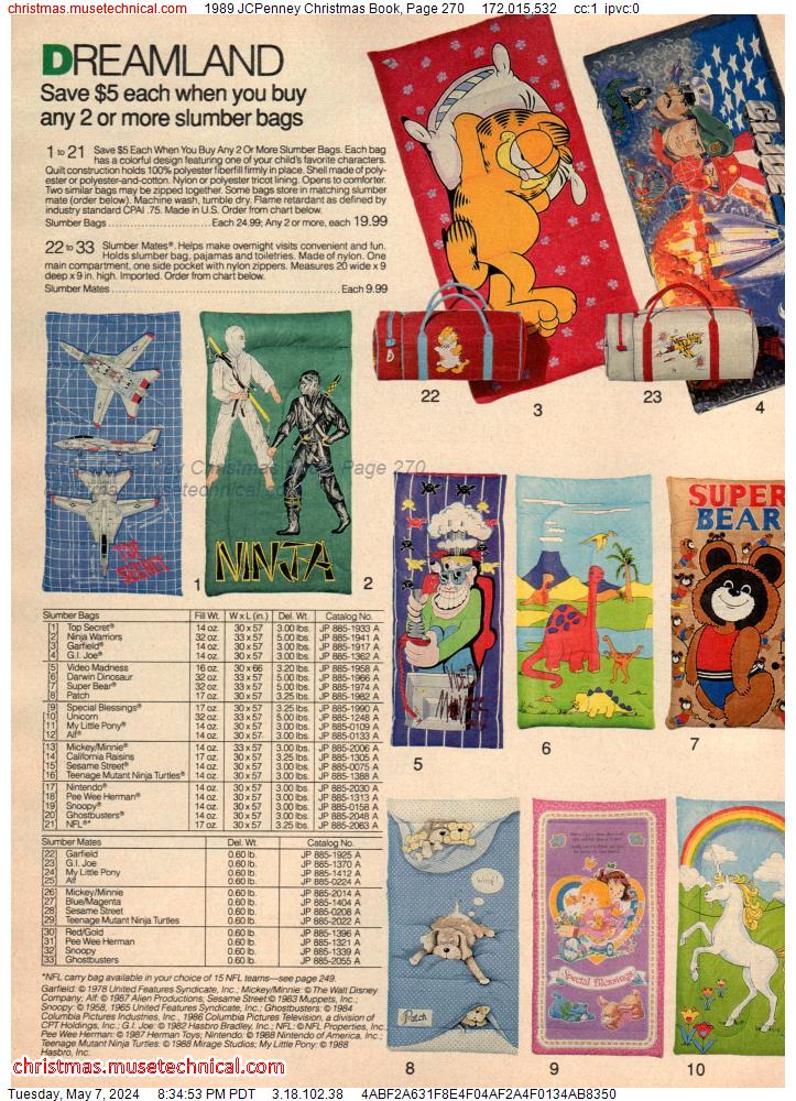 1989 JCPenney Christmas Book, Page 270
