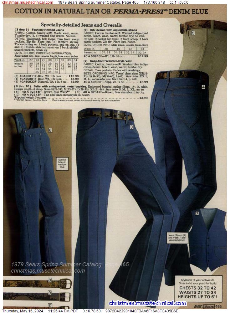 1979 Sears Spring Summer Catalog, Page 465
