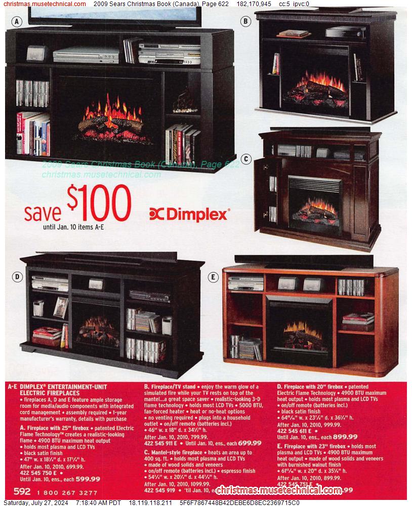 2009 Sears Christmas Book (Canada), Page 622