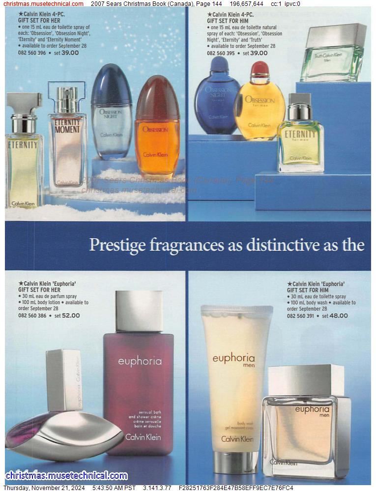 2007 Sears Christmas Book (Canada), Page 144