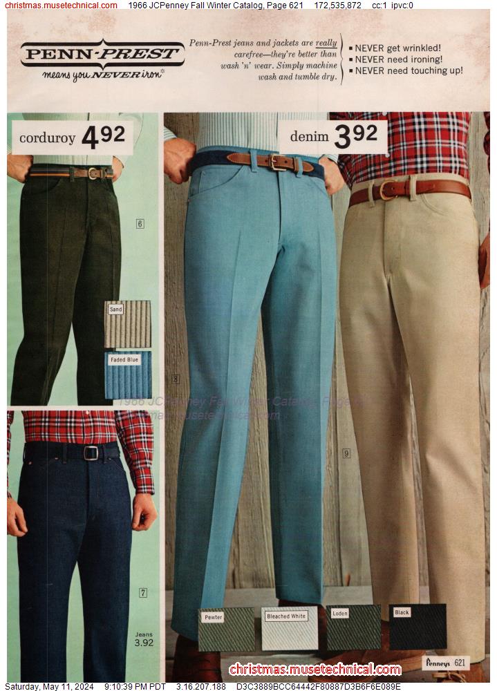 1966 JCPenney Fall Winter Catalog, Page 621