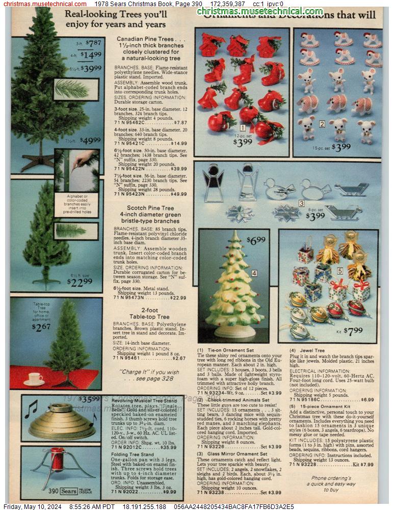 1978 Sears Christmas Book, Page 390