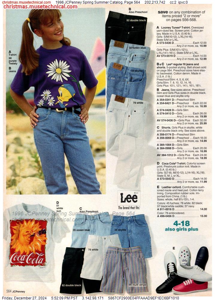 1996 JCPenney Spring Summer Catalog, Page 564