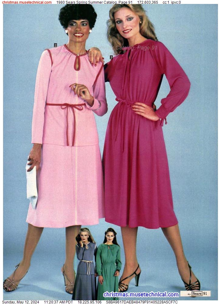 1980 Sears Spring Summer Catalog, Page 91
