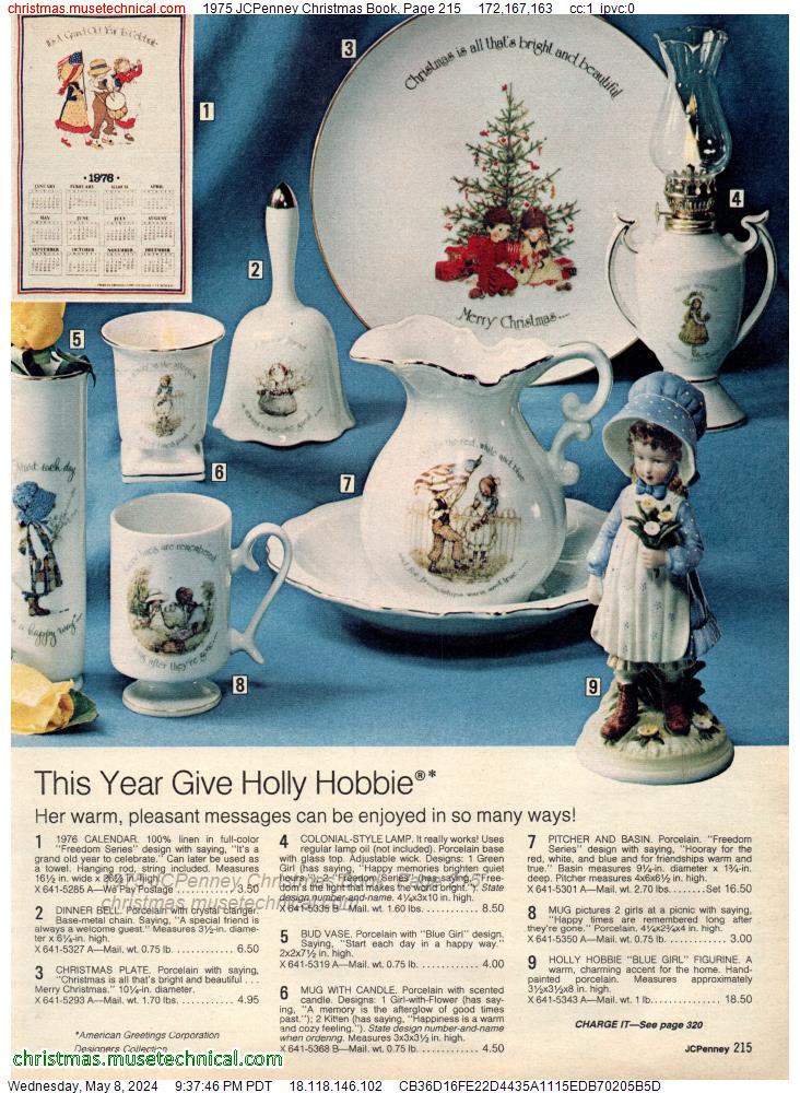 1975 JCPenney Christmas Book, Page 215