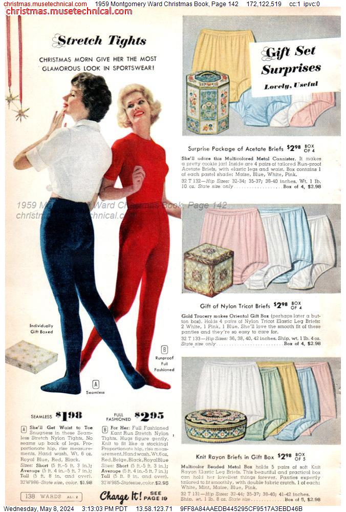 1959 Montgomery Ward Christmas Book, Page 142