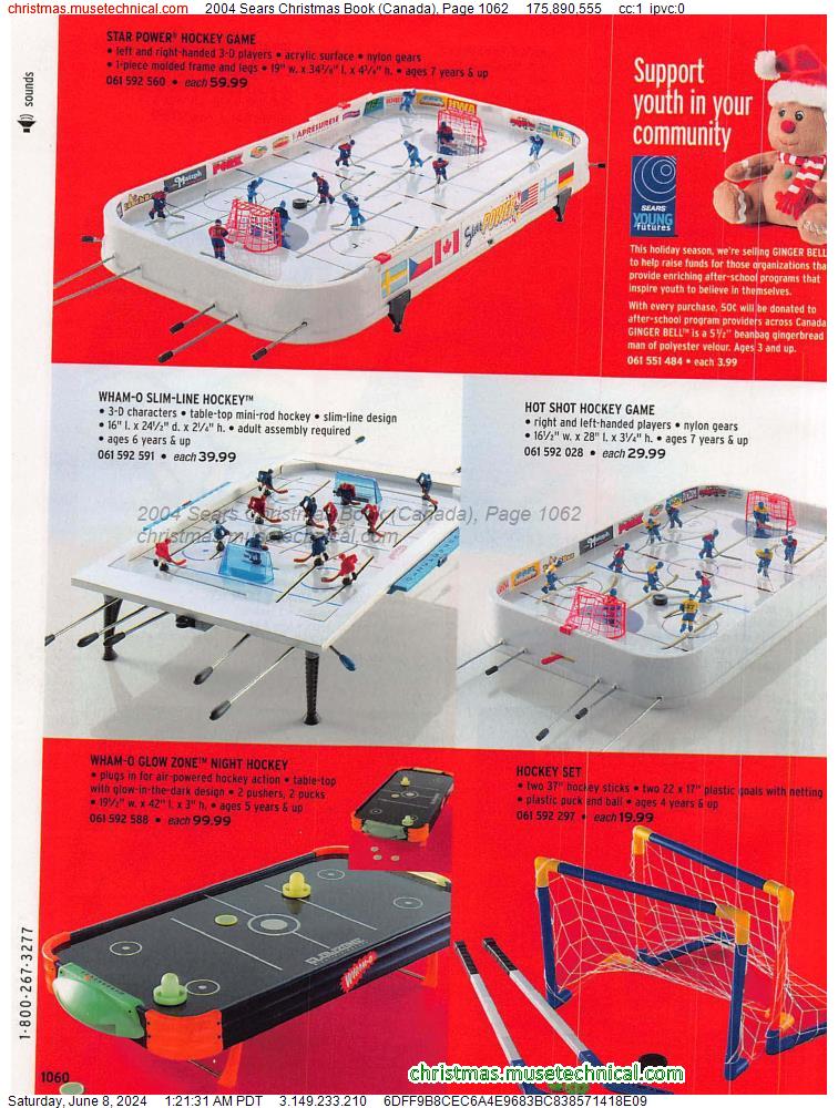 2004 Sears Christmas Book (Canada), Page 1062