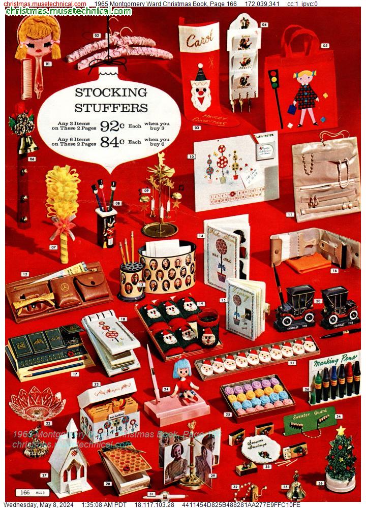 1965 Montgomery Ward Christmas Book, Page 166