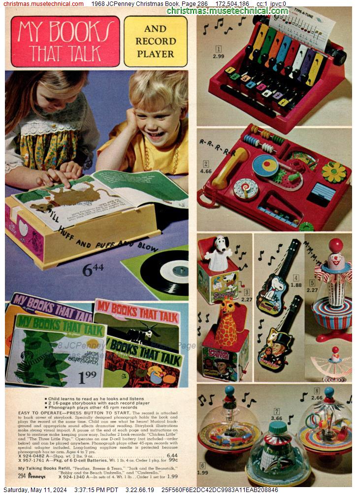 1968 JCPenney Christmas Book, Page 286