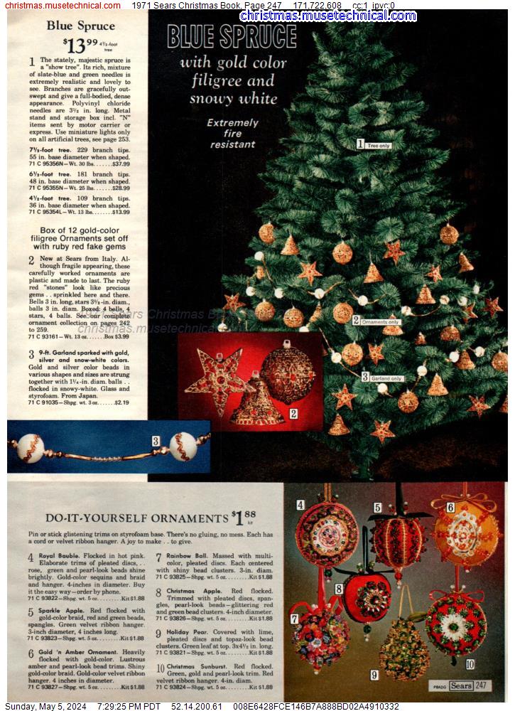 1971 Sears Christmas Book, Page 247