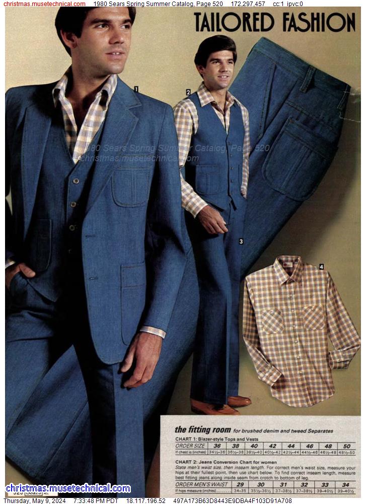 1980 Sears Spring Summer Catalog, Page 520