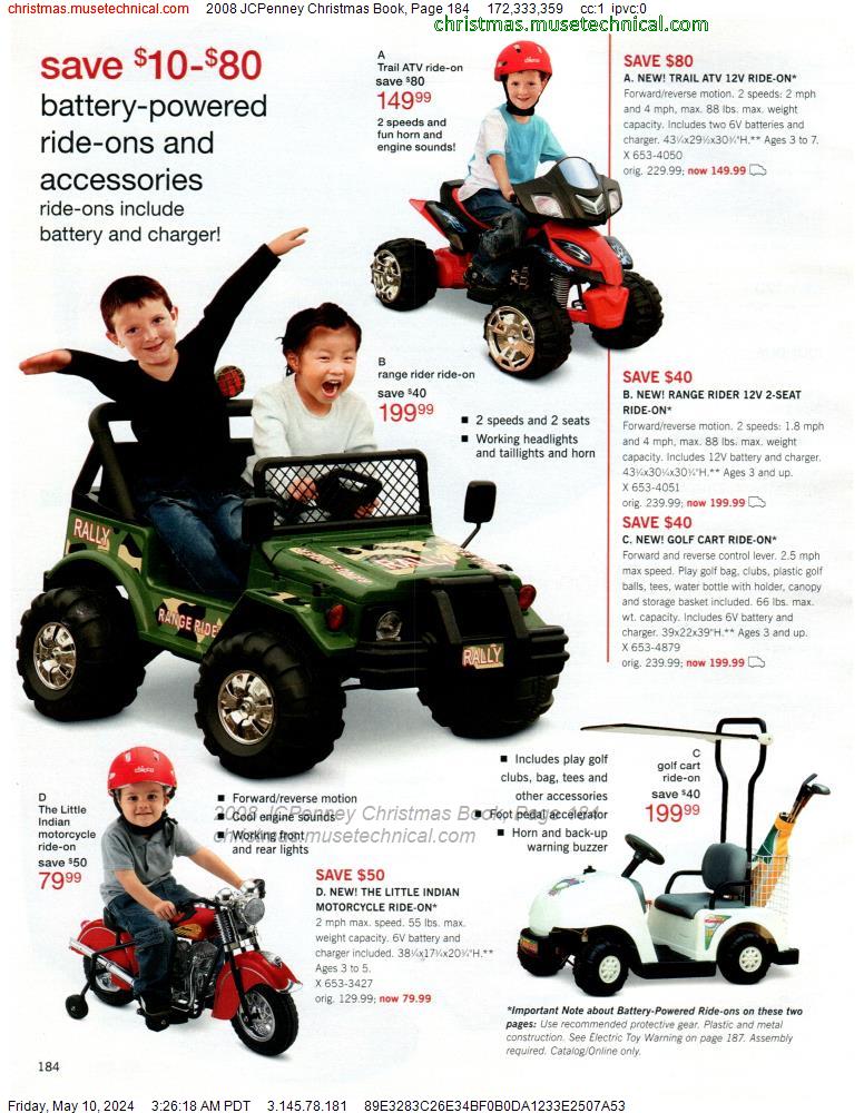 2008 JCPenney Christmas Book, Page 184
