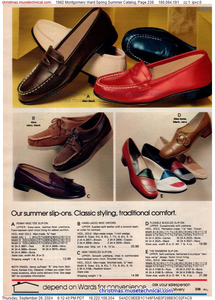 1982 Montgomery Ward Spring Summer Catalog, Page 238