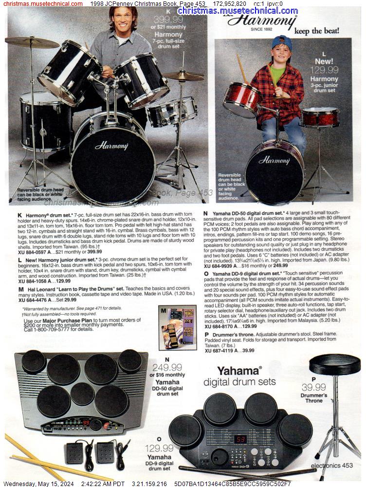 1998 JCPenney Christmas Book, Page 453