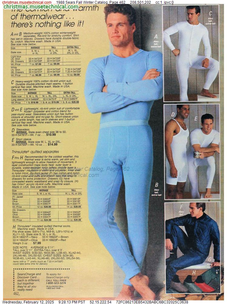 1988 Sears Fall Winter Catalog, Page 462