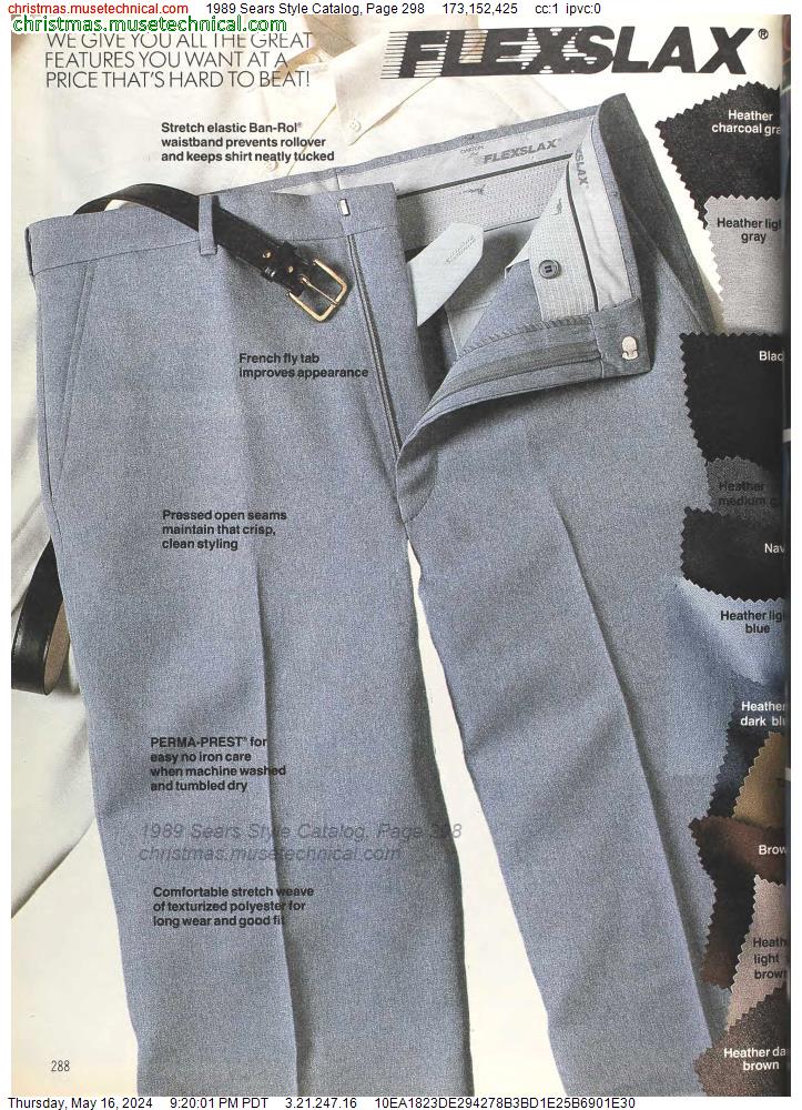 1989 Sears Style Catalog, Page 298