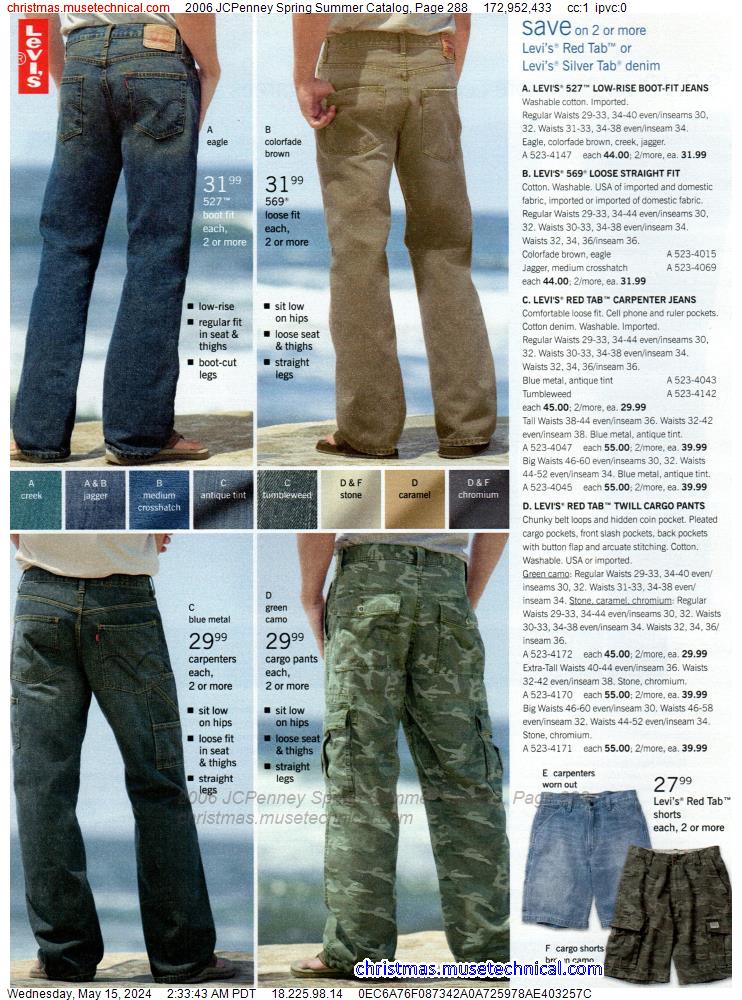 2006 JCPenney Spring Summer Catalog, Page 288