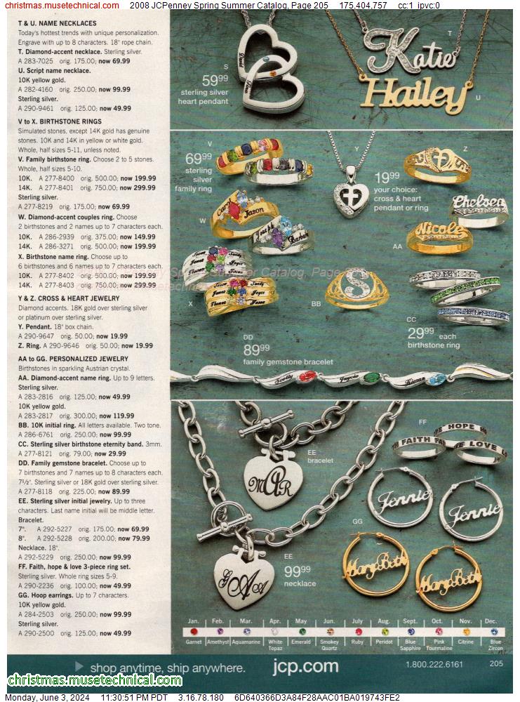 2008 JCPenney Spring Summer Catalog, Page 205
