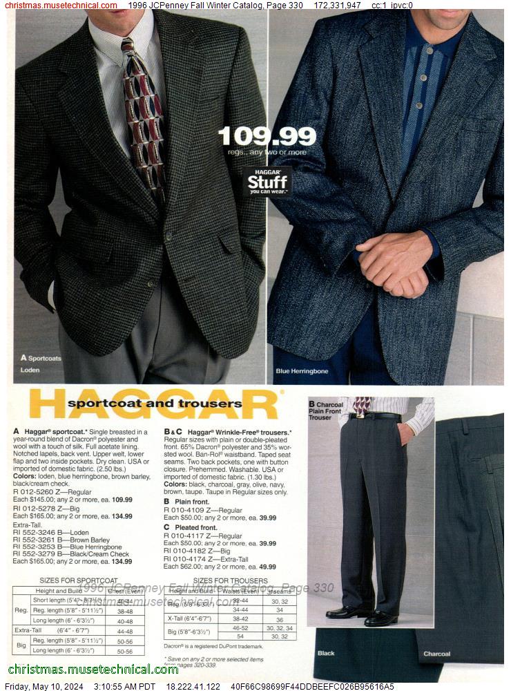 1996 JCPenney Fall Winter Catalog, Page 330