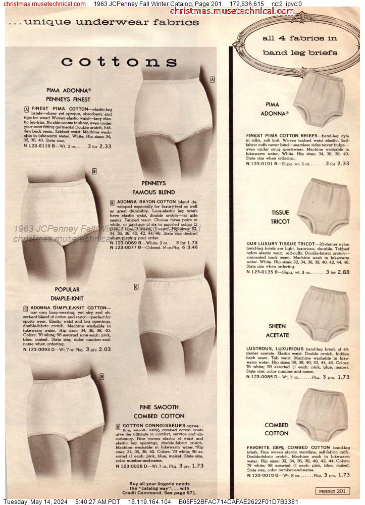 1963 JCPenney Fall Winter Catalog, Page 201