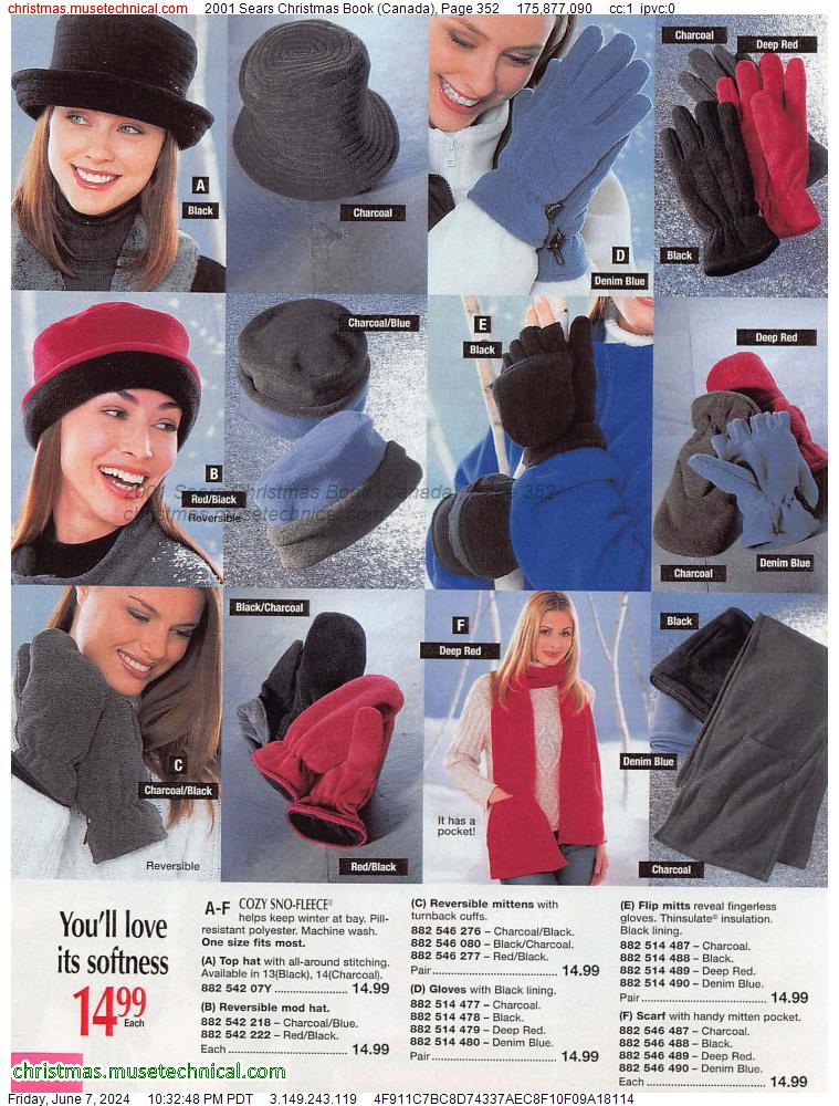 2001 Sears Christmas Book (Canada), Page 352