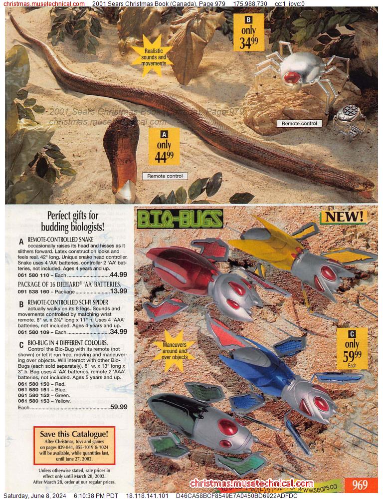 2001 Sears Christmas Book (Canada), Page 979