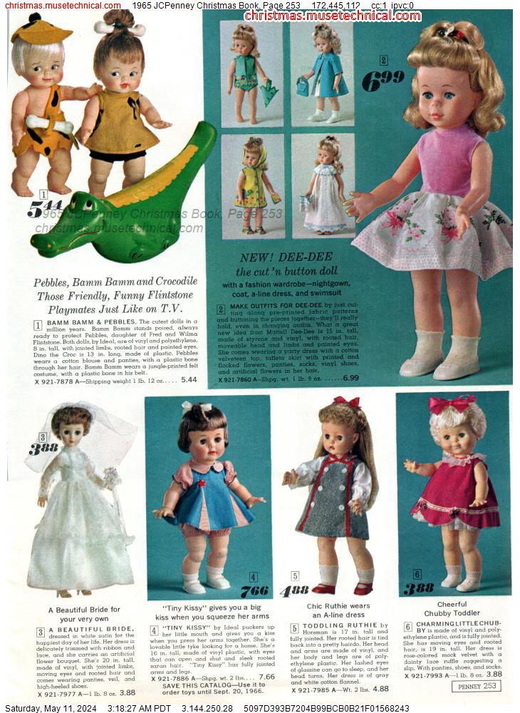 1965 JCPenney Christmas Book, Page 253