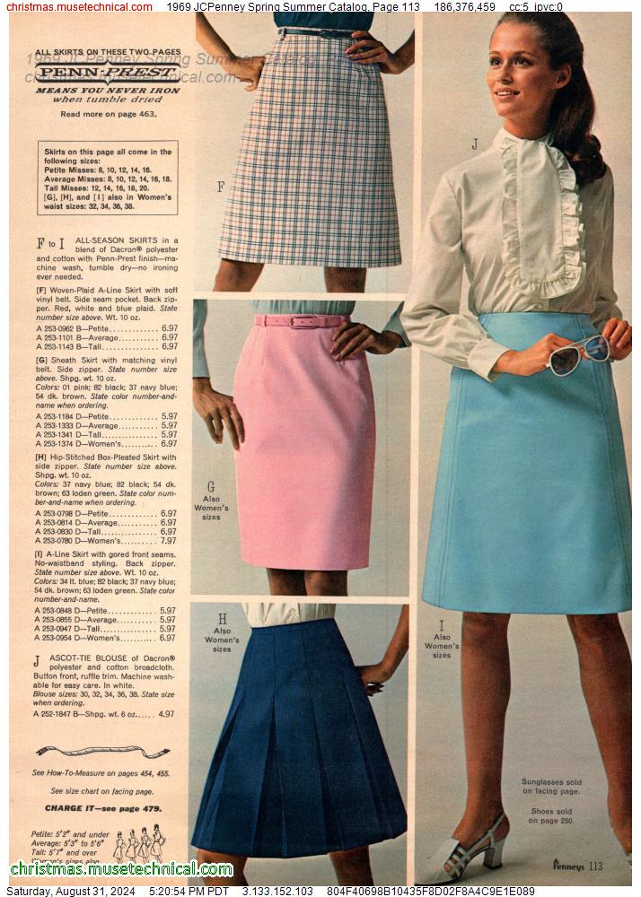 1969 JCPenney Spring Summer Catalog, Page 113