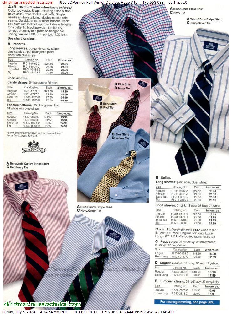1996 JCPenney Fall Winter Catalog, Page 310