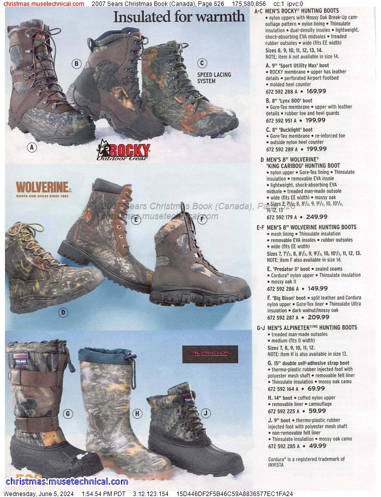 2007 Sears Christmas Book (Canada), Page 526